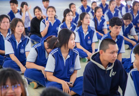 ภาพกิจกรรม  คณะวิทยาศาสตร์และเทคโนโลยี มหาวิทยาลัยราชภัฏกำแพงเพชร จัดกิจกรรมค่ายวิชาการเพื่อพัฒนากำลังคนด้านวิทยาศาสตร์และเทคโนโลยี ปีการศึกษา 2567  โรงเรียนผดุงปัญญา
