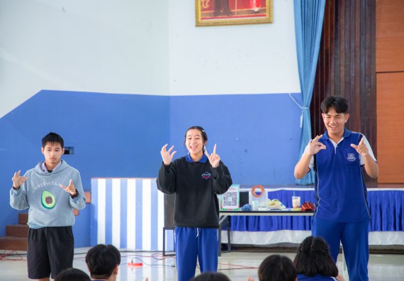 ภาพกิจกรรม  คณะวิทยาศาสตร์และเทคโนโลยี มหาวิทยาลัยราชภัฏกำแพงเพชร จัดกิจกรรมค่ายวิชาการเพื่อพัฒนากำลังคนด้านวิทยาศาสตร์และเทคโนโลยี ปีการศึกษา 2567  โรงเรียนผดุงปัญญา