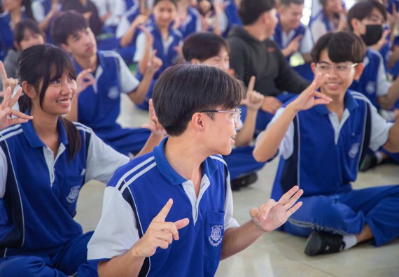 ภาพกิจกรรม  คณะวิทยาศาสตร์และเทคโนโลยี มหาวิทยาลัยราชภัฏกำแพงเพชร จัดกิจกรรมค่ายวิชาการเพื่อพัฒนากำลังคนด้านวิทยาศาสตร์และเทคโนโลยี ปีการศึกษา 2567  โรงเรียนผดุงปัญญา