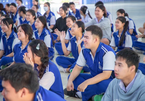 ภาพกิจกรรม  คณะวิทยาศาสตร์และเทคโนโลยี มหาวิทยาลัยราชภัฏกำแพงเพชร จัดกิจกรรมค่ายวิชาการเพื่อพัฒนากำลังคนด้านวิทยาศาสตร์และเทคโนโลยี ปีการศึกษา 2567  โรงเรียนผดุงปัญญา