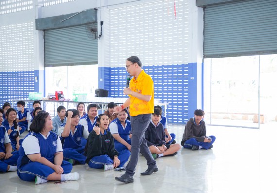 ภาพกิจกรรม  คณะวิทยาศาสตร์และเทคโนโลยี มหาวิทยาลัยราชภัฏกำแพงเพชร จัดกิจกรรมค่ายวิชาการเพื่อพัฒนากำลังคนด้านวิทยาศาสตร์และเทคโนโลยี ปีการศึกษา 2567  โรงเรียนผดุงปัญญา