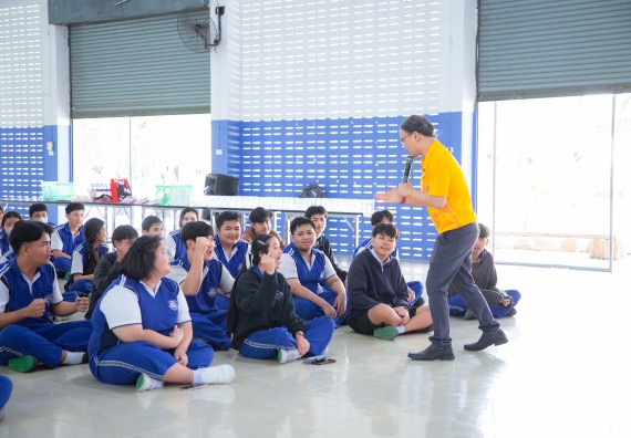 ภาพกิจกรรม  คณะวิทยาศาสตร์และเทคโนโลยี มหาวิทยาลัยราชภัฏกำแพงเพชร จัดกิจกรรมค่ายวิชาการเพื่อพัฒนากำลังคนด้านวิทยาศาสตร์และเทคโนโลยี ปีการศึกษา 2567  โรงเรียนผดุงปัญญา