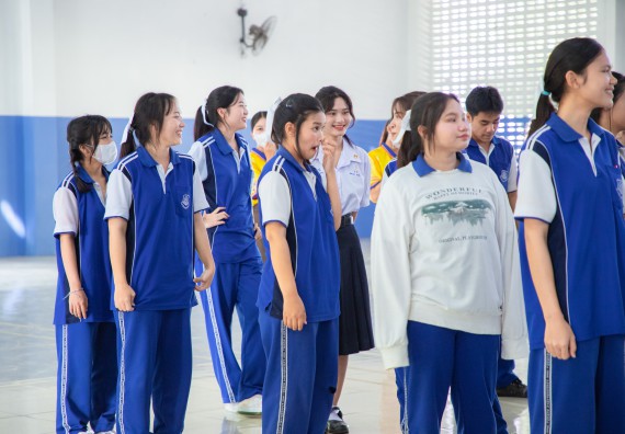 ภาพกิจกรรม  คณะวิทยาศาสตร์และเทคโนโลยี มหาวิทยาลัยราชภัฏกำแพงเพชร จัดกิจกรรมค่ายวิชาการเพื่อพัฒนากำลังคนด้านวิทยาศาสตร์และเทคโนโลยี ปีการศึกษา 2567  โรงเรียนผดุงปัญญา