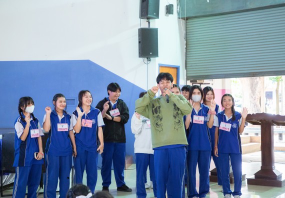 ภาพกิจกรรม  คณะวิทยาศาสตร์และเทคโนโลยี มหาวิทยาลัยราชภัฏกำแพงเพชร จัดกิจกรรมค่ายวิชาการเพื่อพัฒนากำลังคนด้านวิทยาศาสตร์และเทคโนโลยี ปีการศึกษา 2567  โรงเรียนผดุงปัญญา