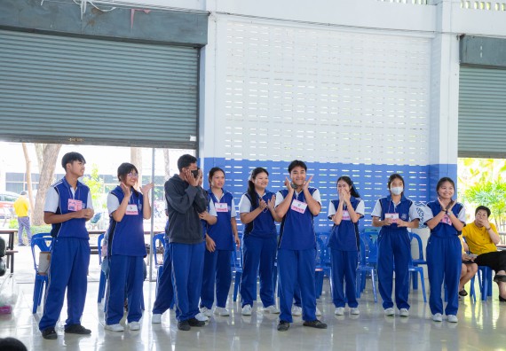 ภาพกิจกรรม  คณะวิทยาศาสตร์และเทคโนโลยี มหาวิทยาลัยราชภัฏกำแพงเพชร จัดกิจกรรมค่ายวิชาการเพื่อพัฒนากำลังคนด้านวิทยาศาสตร์และเทคโนโลยี ปีการศึกษา 2567  โรงเรียนผดุงปัญญา