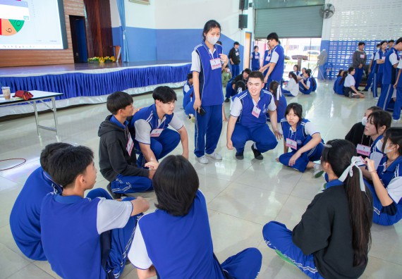 ภาพกิจกรรม  คณะวิทยาศาสตร์และเทคโนโลยี มหาวิทยาลัยราชภัฏกำแพงเพชร จัดกิจกรรมค่ายวิชาการเพื่อพัฒนากำลังคนด้านวิทยาศาสตร์และเทคโนโลยี ปีการศึกษา 2567  โรงเรียนผดุงปัญญา