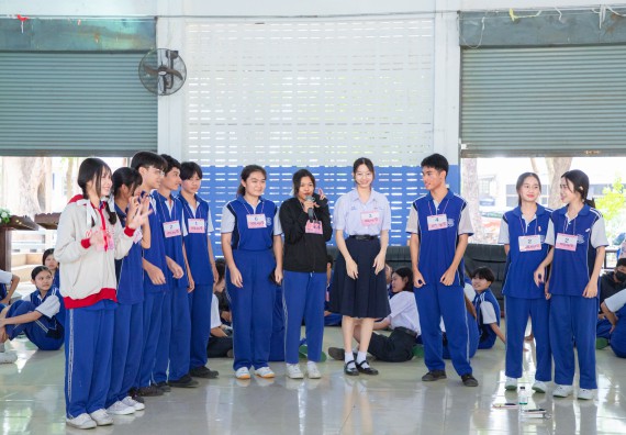 ภาพกิจกรรม  คณะวิทยาศาสตร์และเทคโนโลยี มหาวิทยาลัยราชภัฏกำแพงเพชร จัดกิจกรรมค่ายวิชาการเพื่อพัฒนากำลังคนด้านวิทยาศาสตร์และเทคโนโลยี ปีการศึกษา 2567  โรงเรียนผดุงปัญญา