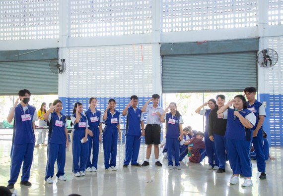 ภาพกิจกรรม  คณะวิทยาศาสตร์และเทคโนโลยี มหาวิทยาลัยราชภัฏกำแพงเพชร จัดกิจกรรมค่ายวิชาการเพื่อพัฒนากำลังคนด้านวิทยาศาสตร์และเทคโนโลยี ปีการศึกษา 2567  โรงเรียนผดุงปัญญา