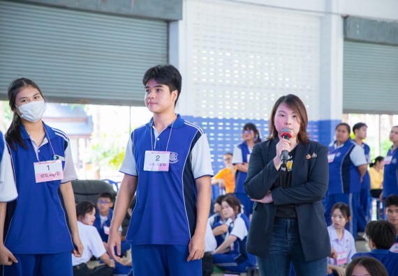 ภาพกิจกรรม  คณะวิทยาศาสตร์และเทคโนโลยี มหาวิทยาลัยราชภัฏกำแพงเพชร จัดกิจกรรมค่ายวิชาการเพื่อพัฒนากำลังคนด้านวิทยาศาสตร์และเทคโนโลยี ปีการศึกษา 2567  โรงเรียนผดุงปัญญา