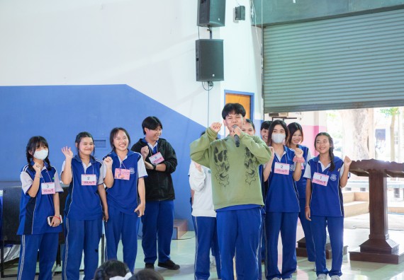 ภาพกิจกรรม  คณะวิทยาศาสตร์และเทคโนโลยี มหาวิทยาลัยราชภัฏกำแพงเพชร จัดกิจกรรมค่ายวิชาการเพื่อพัฒนากำลังคนด้านวิทยาศาสตร์และเทคโนโลยี ปีการศึกษา 2567  โรงเรียนผดุงปัญญา