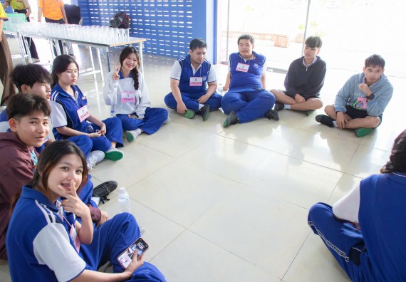 ภาพกิจกรรม  คณะวิทยาศาสตร์และเทคโนโลยี มหาวิทยาลัยราชภัฏกำแพงเพชร จัดกิจกรรมค่ายวิชาการเพื่อพัฒนากำลังคนด้านวิทยาศาสตร์และเทคโนโลยี ปีการศึกษา 2567  โรงเรียนผดุงปัญญา