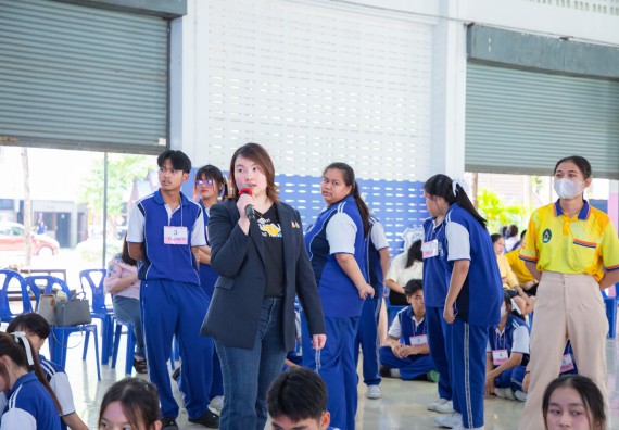 ภาพกิจกรรม  คณะวิทยาศาสตร์และเทคโนโลยี มหาวิทยาลัยราชภัฏกำแพงเพชร จัดกิจกรรมค่ายวิชาการเพื่อพัฒนากำลังคนด้านวิทยาศาสตร์และเทคโนโลยี ปีการศึกษา 2567  โรงเรียนผดุงปัญญา
