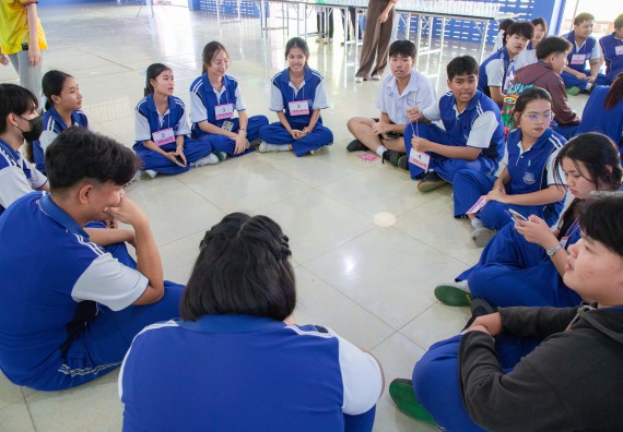 ภาพกิจกรรม  คณะวิทยาศาสตร์และเทคโนโลยี มหาวิทยาลัยราชภัฏกำแพงเพชร จัดกิจกรรมค่ายวิชาการเพื่อพัฒนากำลังคนด้านวิทยาศาสตร์และเทคโนโลยี ปีการศึกษา 2567  โรงเรียนผดุงปัญญา