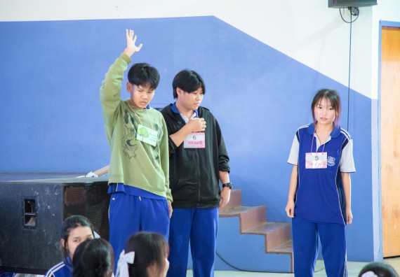 ภาพกิจกรรม  คณะวิทยาศาสตร์และเทคโนโลยี มหาวิทยาลัยราชภัฏกำแพงเพชร จัดกิจกรรมค่ายวิชาการเพื่อพัฒนากำลังคนด้านวิทยาศาสตร์และเทคโนโลยี ปีการศึกษา 2567  โรงเรียนผดุงปัญญา