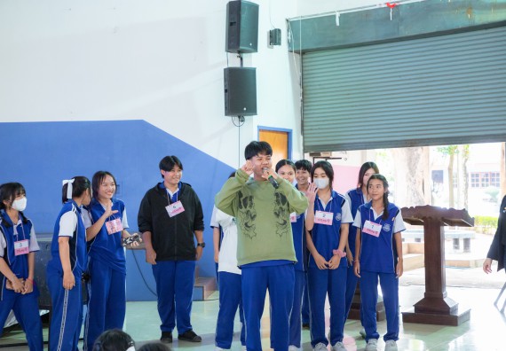 ภาพกิจกรรม  คณะวิทยาศาสตร์และเทคโนโลยี มหาวิทยาลัยราชภัฏกำแพงเพชร จัดกิจกรรมค่ายวิชาการเพื่อพัฒนากำลังคนด้านวิทยาศาสตร์และเทคโนโลยี ปีการศึกษา 2567  โรงเรียนผดุงปัญญา