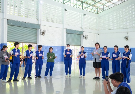 ภาพกิจกรรม  คณะวิทยาศาสตร์และเทคโนโลยี มหาวิทยาลัยราชภัฏกำแพงเพชร จัดกิจกรรมค่ายวิชาการเพื่อพัฒนากำลังคนด้านวิทยาศาสตร์และเทคโนโลยี ปีการศึกษา 2567  โรงเรียนผดุงปัญญา