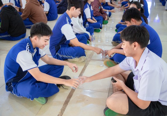 ภาพกิจกรรม  คณะวิทยาศาสตร์และเทคโนโลยี มหาวิทยาลัยราชภัฏกำแพงเพชร จัดกิจกรรมค่ายวิชาการเพื่อพัฒนากำลังคนด้านวิทยาศาสตร์และเทคโนโลยี ปีการศึกษา 2567  โรงเรียนผดุงปัญญา