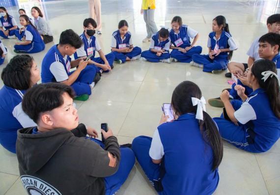 ภาพกิจกรรม  คณะวิทยาศาสตร์และเทคโนโลยี มหาวิทยาลัยราชภัฏกำแพงเพชร จัดกิจกรรมค่ายวิชาการเพื่อพัฒนากำลังคนด้านวิทยาศาสตร์และเทคโนโลยี ปีการศึกษา 2567  โรงเรียนผดุงปัญญา