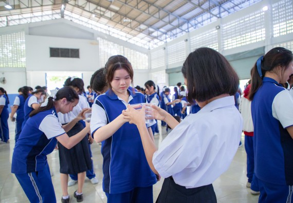 ภาพกิจกรรม  คณะวิทยาศาสตร์และเทคโนโลยี มหาวิทยาลัยราชภัฏกำแพงเพชร จัดกิจกรรมค่ายวิชาการเพื่อพัฒนากำลังคนด้านวิทยาศาสตร์และเทคโนโลยี ปีการศึกษา 2567  โรงเรียนผดุงปัญญา