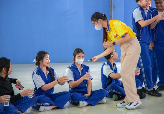 ภาพกิจกรรม  คณะวิทยาศาสตร์และเทคโนโลยี มหาวิทยาลัยราชภัฏกำแพงเพชร จัดกิจกรรมค่ายวิชาการเพื่อพัฒนากำลังคนด้านวิทยาศาสตร์และเทคโนโลยี ปีการศึกษา 2567  โรงเรียนผดุงปัญญา