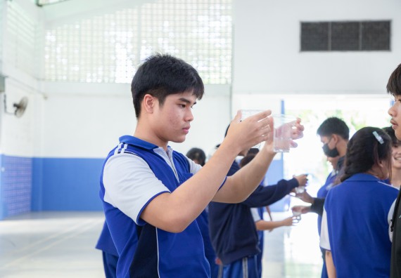 ภาพกิจกรรม  คณะวิทยาศาสตร์และเทคโนโลยี มหาวิทยาลัยราชภัฏกำแพงเพชร จัดกิจกรรมค่ายวิชาการเพื่อพัฒนากำลังคนด้านวิทยาศาสตร์และเทคโนโลยี ปีการศึกษา 2567  โรงเรียนผดุงปัญญา