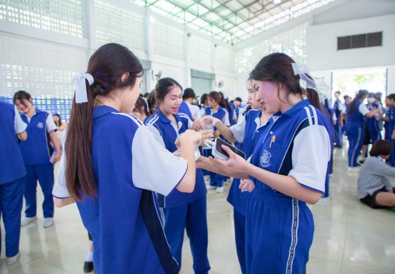 ภาพกิจกรรม  คณะวิทยาศาสตร์และเทคโนโลยี มหาวิทยาลัยราชภัฏกำแพงเพชร จัดกิจกรรมค่ายวิชาการเพื่อพัฒนากำลังคนด้านวิทยาศาสตร์และเทคโนโลยี ปีการศึกษา 2567  โรงเรียนผดุงปัญญา