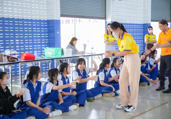 ภาพกิจกรรม  คณะวิทยาศาสตร์และเทคโนโลยี มหาวิทยาลัยราชภัฏกำแพงเพชร จัดกิจกรรมค่ายวิชาการเพื่อพัฒนากำลังคนด้านวิทยาศาสตร์และเทคโนโลยี ปีการศึกษา 2567  โรงเรียนผดุงปัญญา