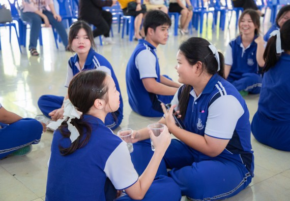 ภาพกิจกรรม  คณะวิทยาศาสตร์และเทคโนโลยี มหาวิทยาลัยราชภัฏกำแพงเพชร จัดกิจกรรมค่ายวิชาการเพื่อพัฒนากำลังคนด้านวิทยาศาสตร์และเทคโนโลยี ปีการศึกษา 2567  โรงเรียนผดุงปัญญา