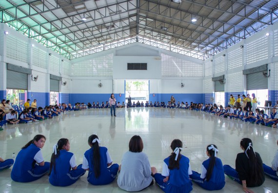 ภาพกิจกรรม  คณะวิทยาศาสตร์และเทคโนโลยี มหาวิทยาลัยราชภัฏกำแพงเพชร จัดกิจกรรมค่ายวิชาการเพื่อพัฒนากำลังคนด้านวิทยาศาสตร์และเทคโนโลยี ปีการศึกษา 2567  โรงเรียนผดุงปัญญา