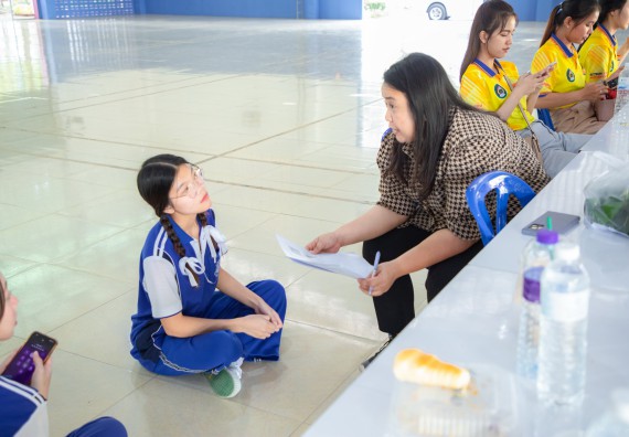 ภาพกิจกรรม  คณะวิทยาศาสตร์และเทคโนโลยี มหาวิทยาลัยราชภัฏกำแพงเพชร จัดกิจกรรมค่ายวิชาการเพื่อพัฒนากำลังคนด้านวิทยาศาสตร์และเทคโนโลยี ปีการศึกษา 2567  โรงเรียนผดุงปัญญา