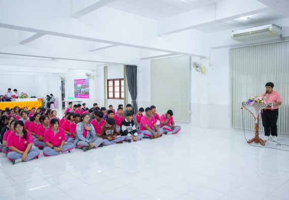 ภาพกิจกรรม  คณะวิทยาศาสตร์และเทคโนโลยี มหาวิทยาลัยราชภัฏกำแพงเพชร จัดกิจกรรมค่ายวิชาการเพื่อพัฒนากำลังคนด้านวิทยาศาสตร์และเทคโนโลยี ปีการศึกษา 2567 โรงเรียนราษฎร์ปรีชาวิทยาคม