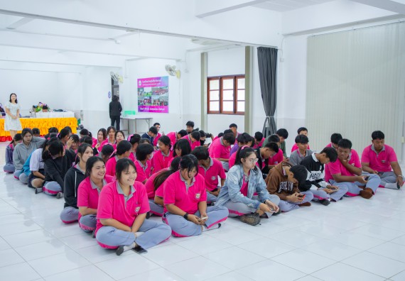 ภาพกิจกรรม  คณะวิทยาศาสตร์และเทคโนโลยี มหาวิทยาลัยราชภัฏกำแพงเพชร จัดกิจกรรมค่ายวิชาการเพื่อพัฒนากำลังคนด้านวิทยาศาสตร์และเทคโนโลยี ปีการศึกษา 2567 โรงเรียนราษฎร์ปรีชาวิทยาคม