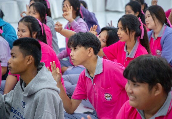 ภาพกิจกรรม  คณะวิทยาศาสตร์และเทคโนโลยี มหาวิทยาลัยราชภัฏกำแพงเพชร จัดกิจกรรมค่ายวิชาการเพื่อพัฒนากำลังคนด้านวิทยาศาสตร์และเทคโนโลยี ปีการศึกษา 2567 โรงเรียนราษฎร์ปรีชาวิทยาคม