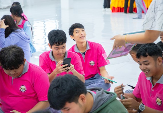 ภาพกิจกรรม  คณะวิทยาศาสตร์และเทคโนโลยี มหาวิทยาลัยราชภัฏกำแพงเพชร จัดกิจกรรมค่ายวิชาการเพื่อพัฒนากำลังคนด้านวิทยาศาสตร์และเทคโนโลยี ปีการศึกษา 2567 โรงเรียนราษฎร์ปรีชาวิทยาคม