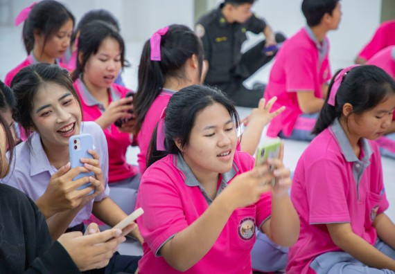 ภาพกิจกรรม  คณะวิทยาศาสตร์และเทคโนโลยี มหาวิทยาลัยราชภัฏกำแพงเพชร จัดกิจกรรมค่ายวิชาการเพื่อพัฒนากำลังคนด้านวิทยาศาสตร์และเทคโนโลยี ปีการศึกษา 2567 โรงเรียนราษฎร์ปรีชาวิทยาคม