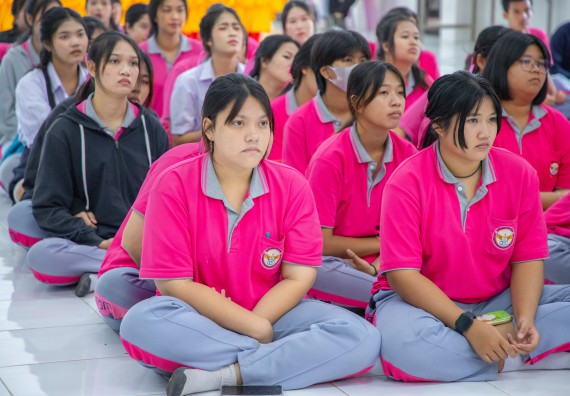 ภาพกิจกรรม  คณะวิทยาศาสตร์และเทคโนโลยี มหาวิทยาลัยราชภัฏกำแพงเพชร จัดกิจกรรมค่ายวิชาการเพื่อพัฒนากำลังคนด้านวิทยาศาสตร์และเทคโนโลยี ปีการศึกษา 2567 โรงเรียนราษฎร์ปรีชาวิทยาคม