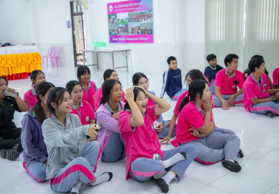 ภาพกิจกรรม  คณะวิทยาศาสตร์และเทคโนโลยี มหาวิทยาลัยราชภัฏกำแพงเพชร จัดกิจกรรมค่ายวิชาการเพื่อพัฒนากำลังคนด้านวิทยาศาสตร์และเทคโนโลยี ปีการศึกษา 2567 โรงเรียนราษฎร์ปรีชาวิทยาคม