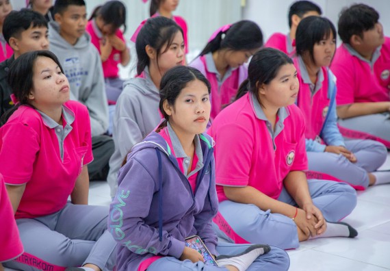 ภาพกิจกรรม  คณะวิทยาศาสตร์และเทคโนโลยี มหาวิทยาลัยราชภัฏกำแพงเพชร จัดกิจกรรมค่ายวิชาการเพื่อพัฒนากำลังคนด้านวิทยาศาสตร์และเทคโนโลยี ปีการศึกษา 2567 โรงเรียนราษฎร์ปรีชาวิทยาคม