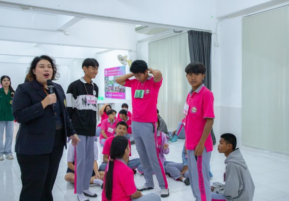 ภาพกิจกรรม  คณะวิทยาศาสตร์และเทคโนโลยี มหาวิทยาลัยราชภัฏกำแพงเพชร จัดกิจกรรมค่ายวิชาการเพื่อพัฒนากำลังคนด้านวิทยาศาสตร์และเทคโนโลยี ปีการศึกษา 2567 โรงเรียนราษฎร์ปรีชาวิทยาคม