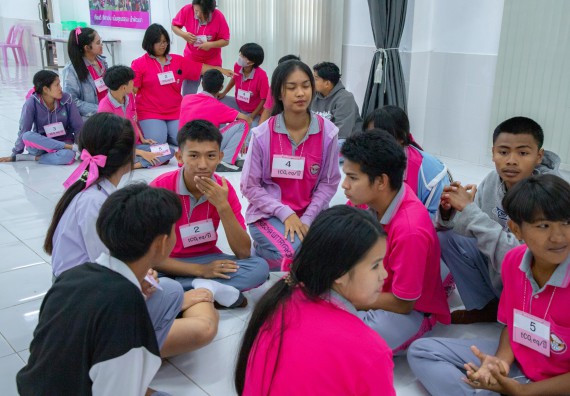 ภาพกิจกรรม  คณะวิทยาศาสตร์และเทคโนโลยี มหาวิทยาลัยราชภัฏกำแพงเพชร จัดกิจกรรมค่ายวิชาการเพื่อพัฒนากำลังคนด้านวิทยาศาสตร์และเทคโนโลยี ปีการศึกษา 2567 โรงเรียนราษฎร์ปรีชาวิทยาคม