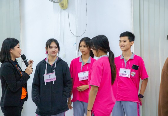 ภาพกิจกรรม  คณะวิทยาศาสตร์และเทคโนโลยี มหาวิทยาลัยราชภัฏกำแพงเพชร จัดกิจกรรมค่ายวิชาการเพื่อพัฒนากำลังคนด้านวิทยาศาสตร์และเทคโนโลยี ปีการศึกษา 2567 โรงเรียนราษฎร์ปรีชาวิทยาคม