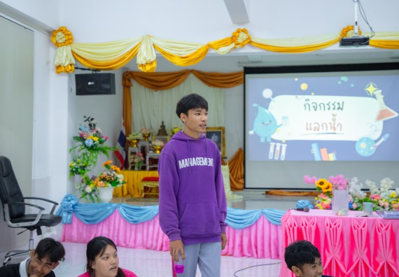 ภาพกิจกรรม  คณะวิทยาศาสตร์และเทคโนโลยี มหาวิทยาลัยราชภัฏกำแพงเพชร จัดกิจกรรมค่ายวิชาการเพื่อพัฒนากำลังคนด้านวิทยาศาสตร์และเทคโนโลยี ปีการศึกษา 2567 โรงเรียนราษฎร์ปรีชาวิทยาคม