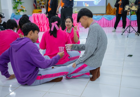 ภาพกิจกรรม  คณะวิทยาศาสตร์และเทคโนโลยี มหาวิทยาลัยราชภัฏกำแพงเพชร จัดกิจกรรมค่ายวิชาการเพื่อพัฒนากำลังคนด้านวิทยาศาสตร์และเทคโนโลยี ปีการศึกษา 2567 โรงเรียนราษฎร์ปรีชาวิทยาคม