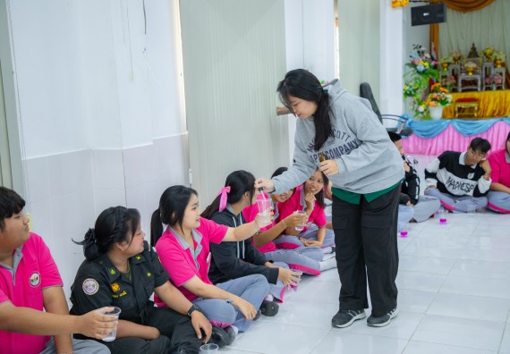 ภาพกิจกรรม  คณะวิทยาศาสตร์และเทคโนโลยี มหาวิทยาลัยราชภัฏกำแพงเพชร จัดกิจกรรมค่ายวิชาการเพื่อพัฒนากำลังคนด้านวิทยาศาสตร์และเทคโนโลยี ปีการศึกษา 2567 โรงเรียนราษฎร์ปรีชาวิทยาคม