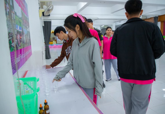 ภาพกิจกรรม  คณะวิทยาศาสตร์และเทคโนโลยี มหาวิทยาลัยราชภัฏกำแพงเพชร จัดกิจกรรมค่ายวิชาการเพื่อพัฒนากำลังคนด้านวิทยาศาสตร์และเทคโนโลยี ปีการศึกษา 2567 โรงเรียนราษฎร์ปรีชาวิทยาคม