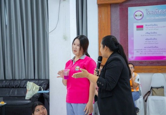 ภาพกิจกรรม  คณะวิทยาศาสตร์และเทคโนโลยี มหาวิทยาลัยราชภัฏกำแพงเพชร จัดกิจกรรมค่ายวิชาการเพื่อพัฒนากำลังคนด้านวิทยาศาสตร์และเทคโนโลยี ปีการศึกษา 2567 โรงเรียนราษฎร์ปรีชาวิทยาคม