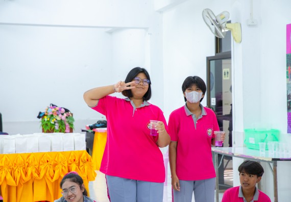 ภาพกิจกรรม  คณะวิทยาศาสตร์และเทคโนโลยี มหาวิทยาลัยราชภัฏกำแพงเพชร จัดกิจกรรมค่ายวิชาการเพื่อพัฒนากำลังคนด้านวิทยาศาสตร์และเทคโนโลยี ปีการศึกษา 2567 โรงเรียนราษฎร์ปรีชาวิทยาคม