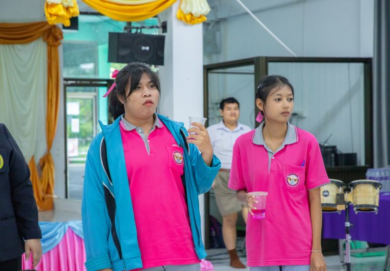 ภาพกิจกรรม  คณะวิทยาศาสตร์และเทคโนโลยี มหาวิทยาลัยราชภัฏกำแพงเพชร จัดกิจกรรมค่ายวิชาการเพื่อพัฒนากำลังคนด้านวิทยาศาสตร์และเทคโนโลยี ปีการศึกษา 2567 โรงเรียนราษฎร์ปรีชาวิทยาคม