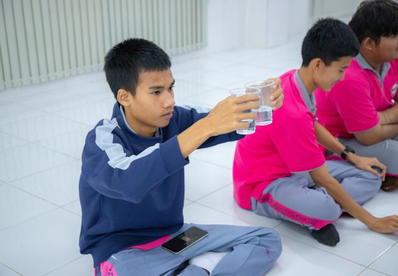 ภาพกิจกรรม  คณะวิทยาศาสตร์และเทคโนโลยี มหาวิทยาลัยราชภัฏกำแพงเพชร จัดกิจกรรมค่ายวิชาการเพื่อพัฒนากำลังคนด้านวิทยาศาสตร์และเทคโนโลยี ปีการศึกษา 2567 โรงเรียนราษฎร์ปรีชาวิทยาคม