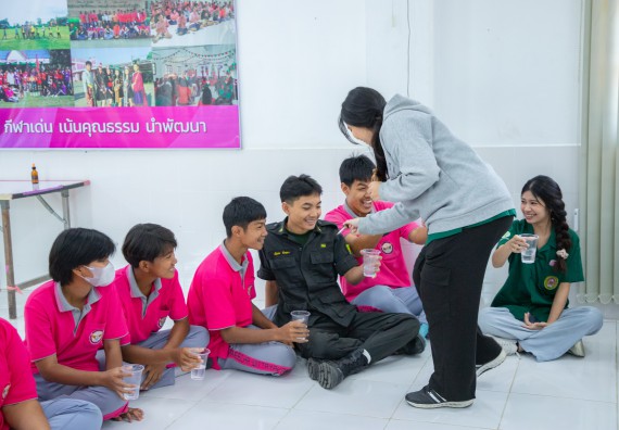 ภาพกิจกรรม  คณะวิทยาศาสตร์และเทคโนโลยี มหาวิทยาลัยราชภัฏกำแพงเพชร จัดกิจกรรมค่ายวิชาการเพื่อพัฒนากำลังคนด้านวิทยาศาสตร์และเทคโนโลยี ปีการศึกษา 2567 โรงเรียนราษฎร์ปรีชาวิทยาคม